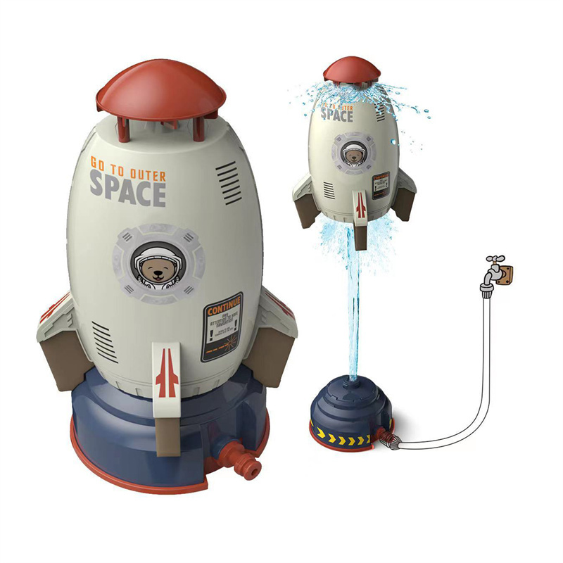 Rocket Launcher Toys Outdoor Rocket Water Pressure Lift Sprinkler Toy  Interaction In Garden Lawn Water Spray Toys For Kids Summer Gadgets - Image 8