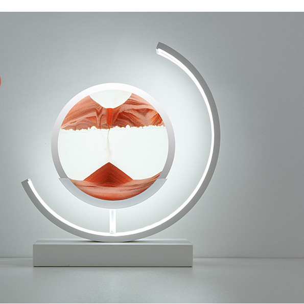 High-end Business Gifts Quicksand Painting 3D Living Room Decorations Lights Creative Lamp Led Lights - Image 14
