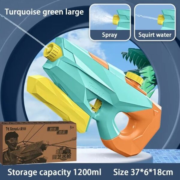 Children's Water Gun - High-Pressure Pull-Back Water Pistol - Image 3