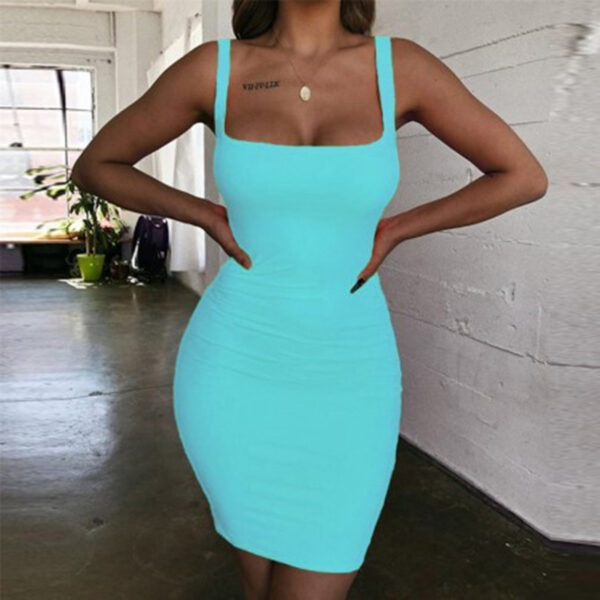Solid-color Sheath Vest Camisole Plus Size Women's - Image 18