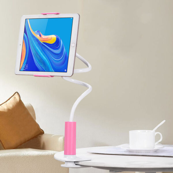 360 Degree Spiral Base Lazy Mobile Phone Tablet Stand - Image 20