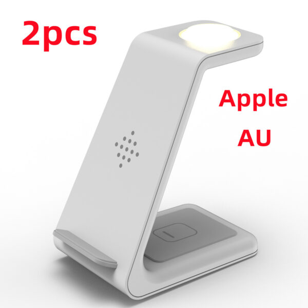3 In 1 Fast Charging Station Wireless Charger Stand Wireless Quick Charge Dock For Phone Holder - Image 63