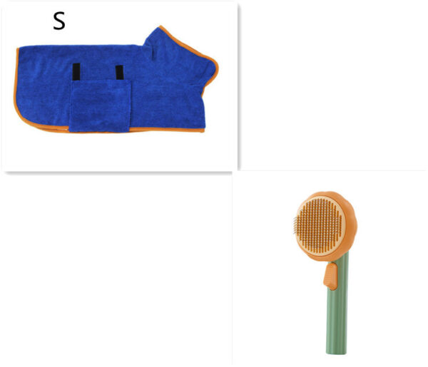 New Pet Cat Brush Hot Selling Hand-held Steel Wire Self-cleaning Comb Looper For Hair Removal - Image 23