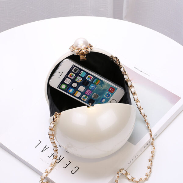 Luxury Women Round Ball Evening Bag - Image 5