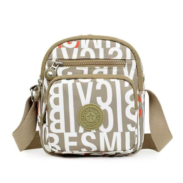 Lightweight Multi-Layer Oxford Cloth Crossbody Fashionable Small Square Bag - Image 6