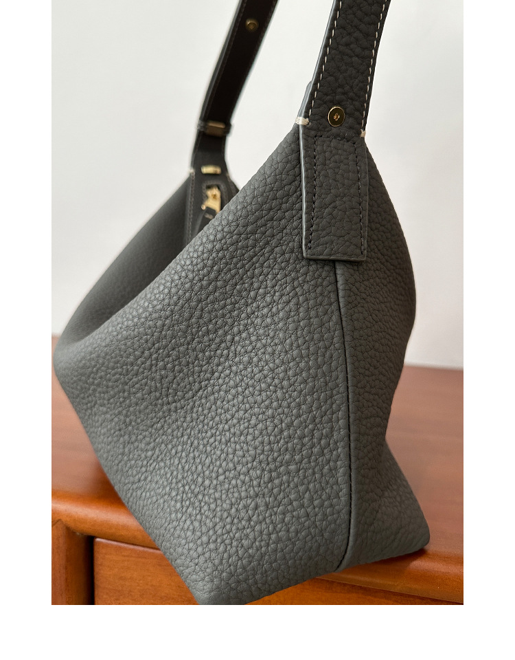 Commuter All-Match Genuine Leather Womens Bag - Image 16