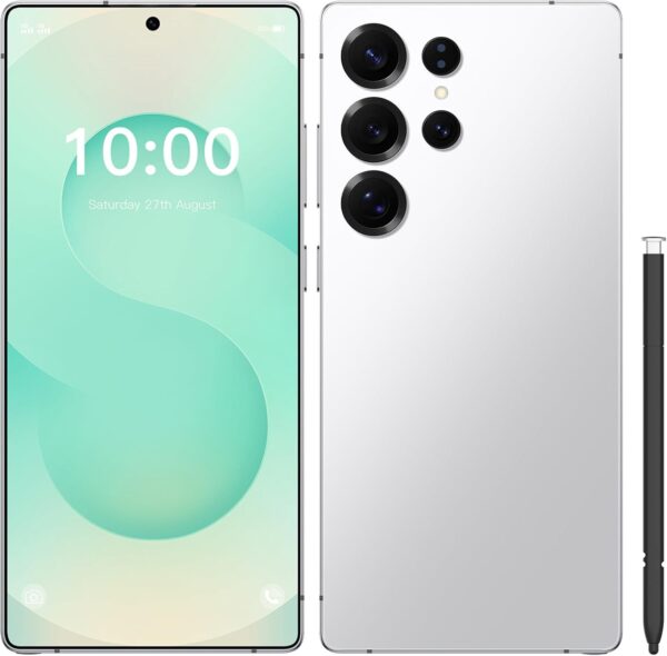 C25 Ultra Unlocked Phone,5G Smartphone 8GB 256GB 7.3-inch Android 14 Cell Phone 6800mAh Large Battery Dual SIM Face GPS - Image 14