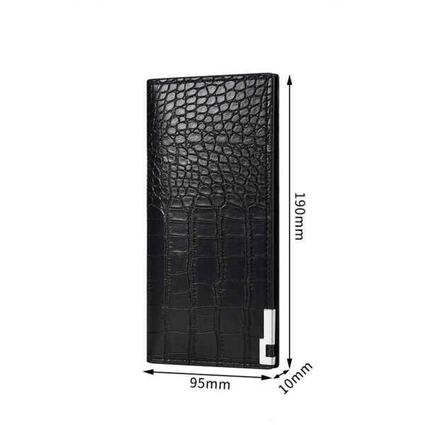 Mens Long Zipper Card Holder And Wallet 2-in-1 - Image 14