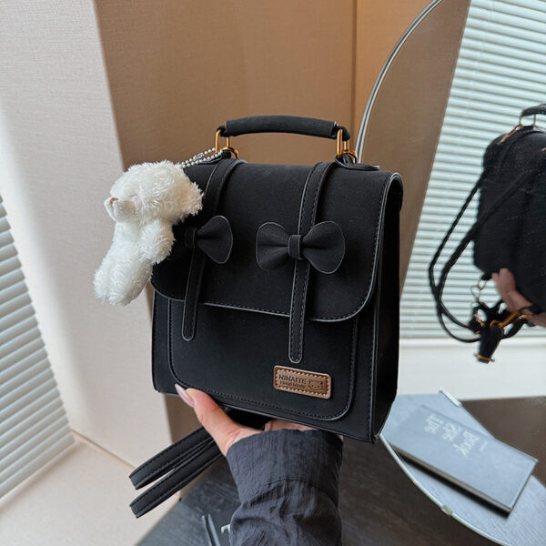 British-style Retro Chic Womens Backpack - Image 8