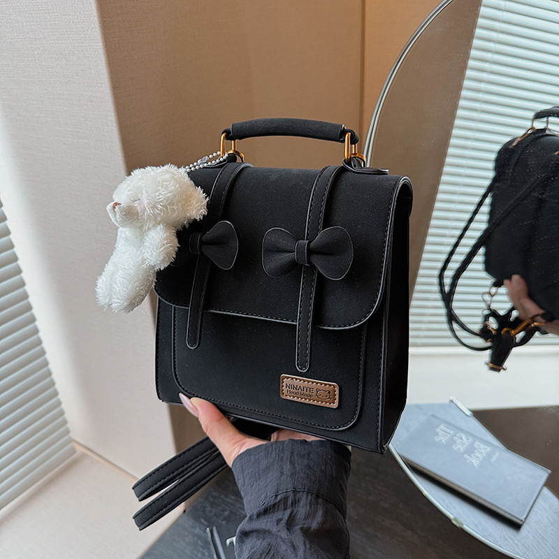 British-style Retro Chic Womens Backpack - Image 8