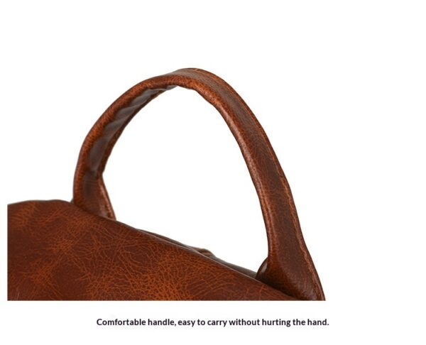 Korean-style Soft PU Large-Capacity Versatile SpringSummer New Arrival Womens Travel Backpack - Image 19