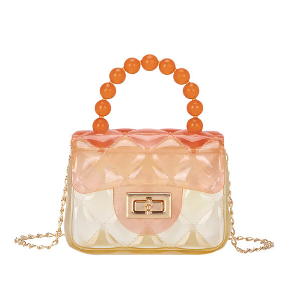 Pearl Handheld Transparent Jelly Bag - Image 5