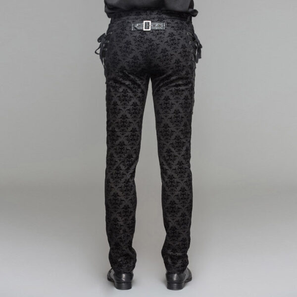 Men's Palace-Style Retro High-Waist Thick Casual Trousers - Image 5