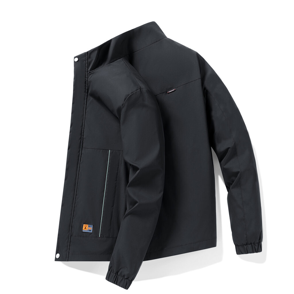 Casual Jacket With Stand Collar Autumn Style For Men