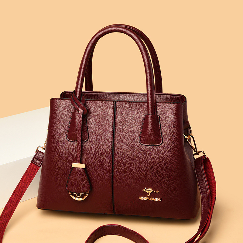 Fashionable Womens Handbag Large-Capacity Shoulder Crossbody Bag - Image 1