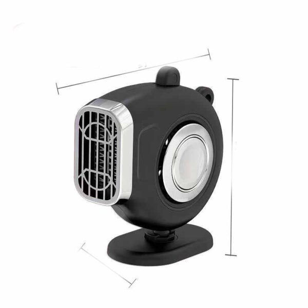 Warm Cold Dual Use Car Low Noise Defog Windscreen Fan Heater Demister Car Heater Fan Heater Window Mist Remover - Image 8