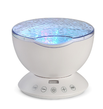 Ocean Wave Projector LED Night Light Remote Control TF Cards Music Player Speaker Aurora Projection - Image 15