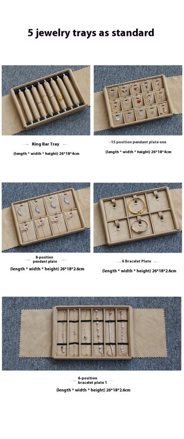 Portable Handheld Aluminum Alloy Jewelry Box - Image 15