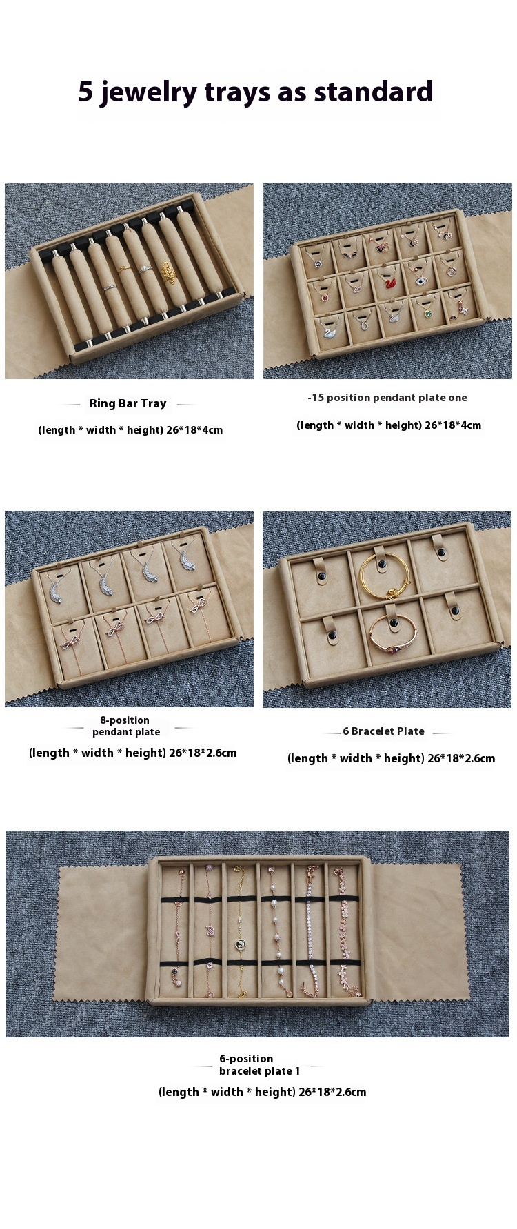 Portable Handheld Aluminum Alloy Jewelry Box - Image 15