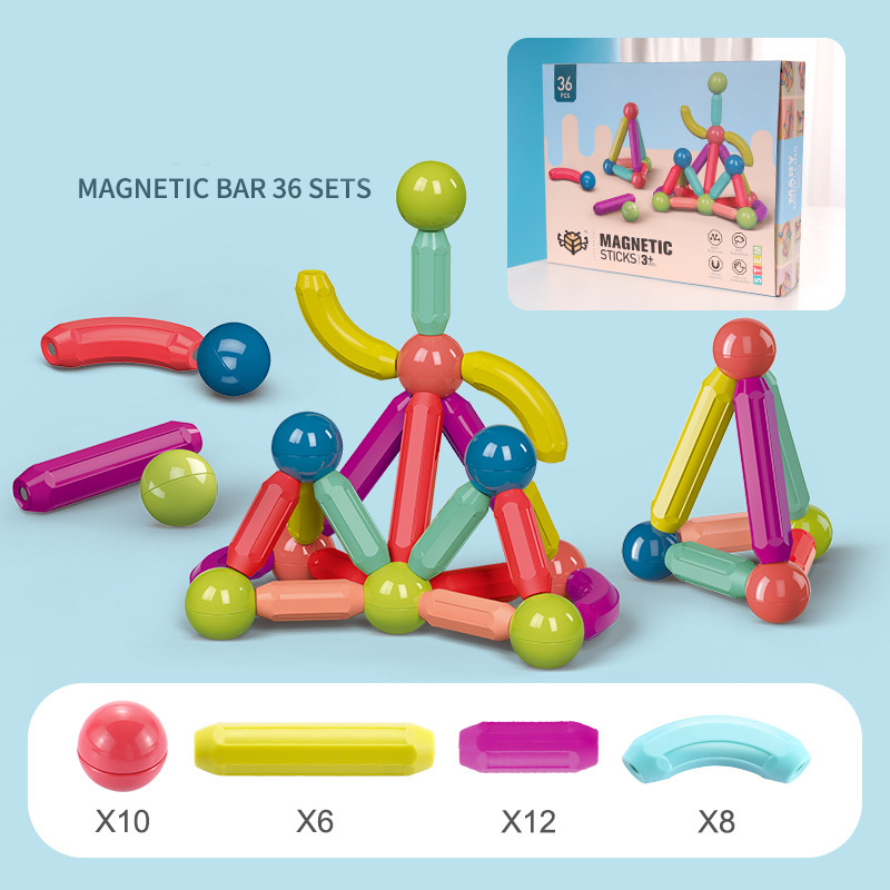 Baby Toys Magnetic Stick Building Blocks Game Magnets Children Set Kids Magnets For Children Magnetic Toy Bricks - Image 16