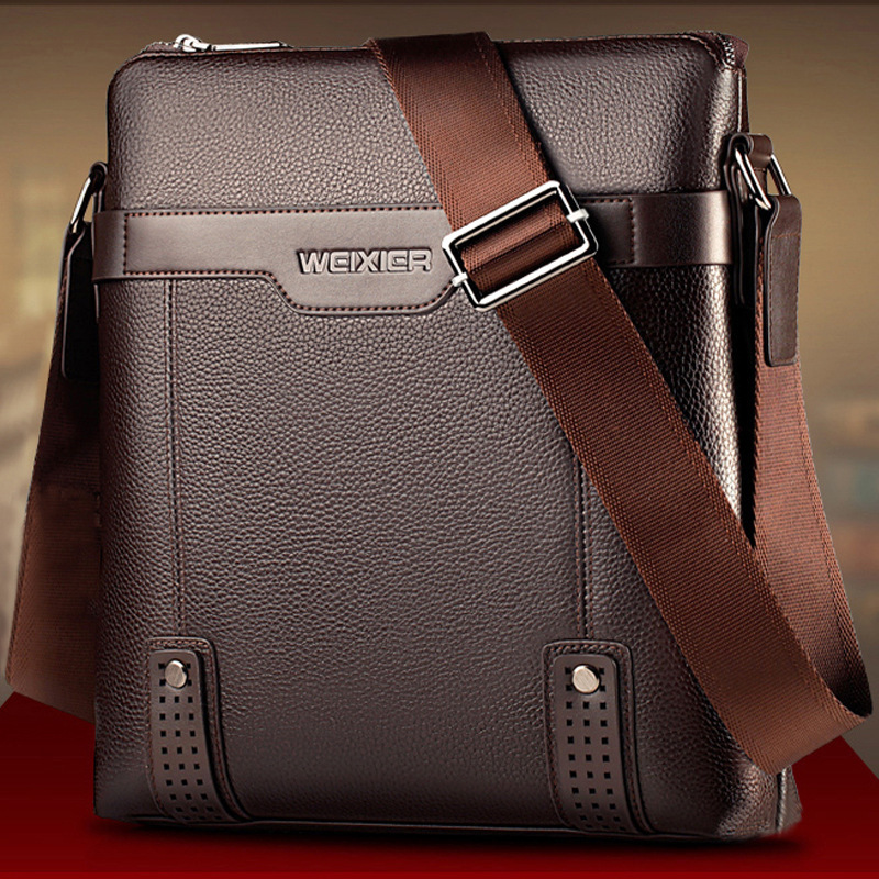 Fashion PU Leather Men Messenger Bags - Image 6