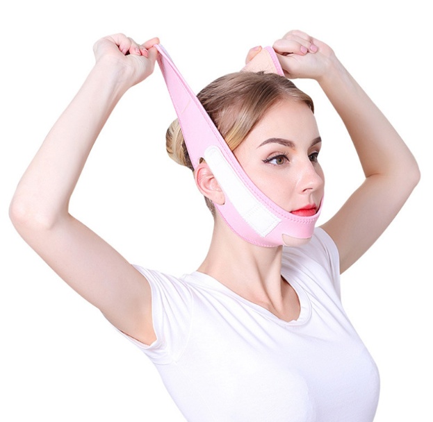 Face Slim V-Line Lift Up Mask Cheek Chin Neck Slimming Thin Belt Strap Beauty Delicate Facial Thin Face Mask Slimming Bandage - Image 4