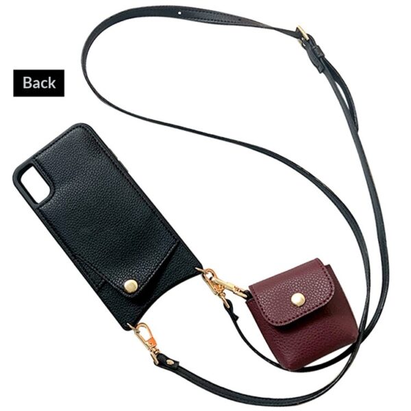 Protective Case With A Crossbody Strap, Card Slots, And A Zipperkeeps Fingerprints At Bay While Doubling As A Mini Wallet - Image 17
