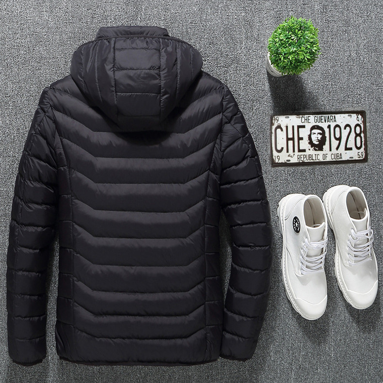 New Heated Jacket Coat USB Electric Jacket Cotton Coat Heater Thermal Clothing Heating Vest Men