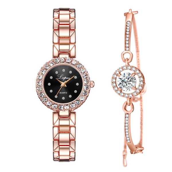 Watches-Set Bangle Clock Bracelet Wrist-Watch Quartz Women Fashion Ladies Brand Luxury - Image 20