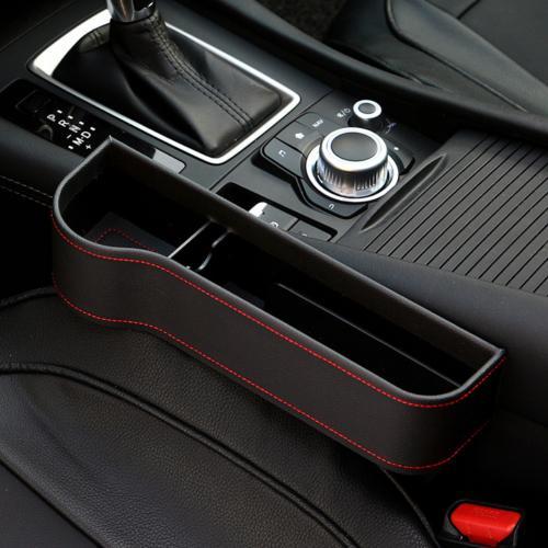 PU Car Organizer Seat Gap Storage Box Car Seat Side Slit for Wallet Phone Coins Cigarette Keys Cards Car Accessories - Image 27