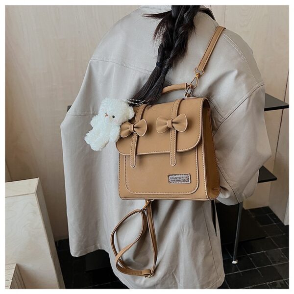 British-style Retro Chic Womens Backpack - Image 28