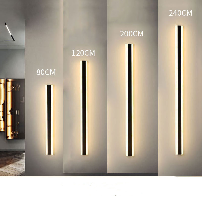 Minimalist long led wall lamp - Image 2