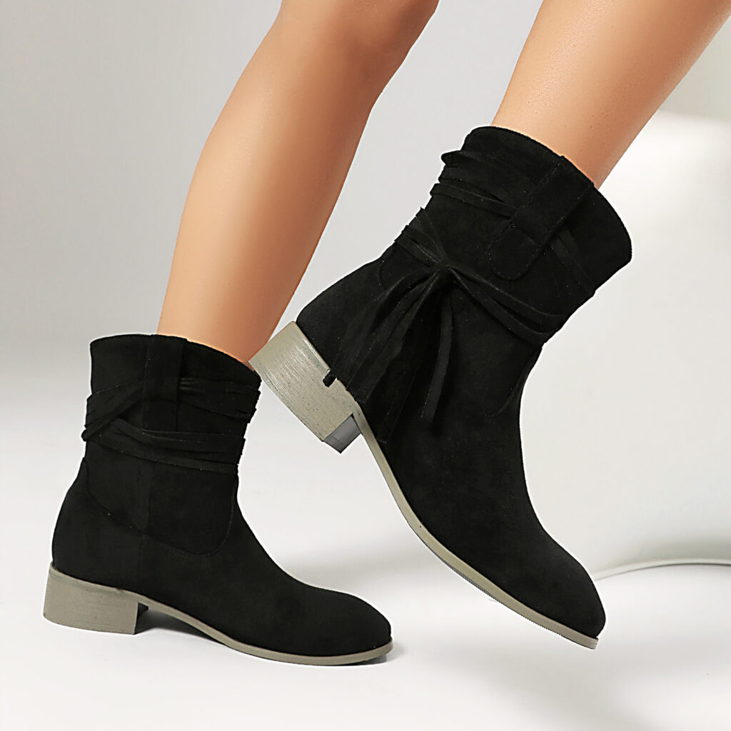 Tassel Women's Casual Ankle Boots