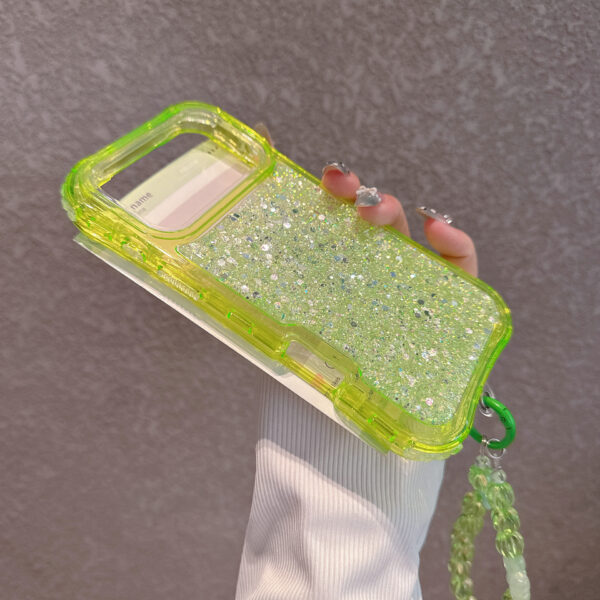 South American-style Slimming Phone Case With 3-in-1 Glitter Epoxy Drop-proof Design And A Matching Bracelet - Image 20