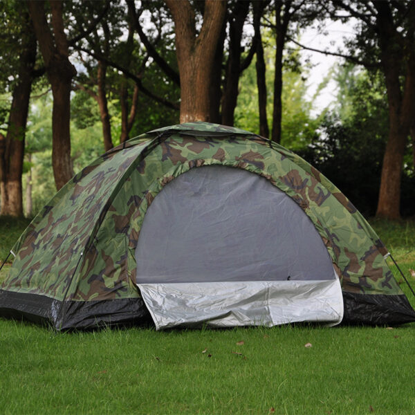 Double Camouflage Tent Leisure Tent Outdoor Camping Tent - Image 9