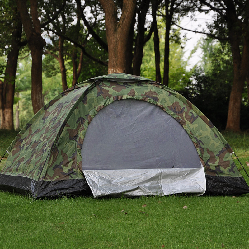 Double Camouflage Tent Leisure Tent Outdoor Camping Tent - Image 9