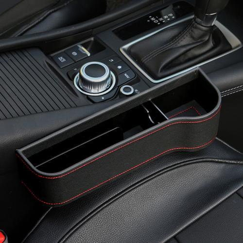 PU Car Organizer Seat Gap Storage Box Car Seat Side Slit for Wallet Phone Coins Cigarette Keys Cards Car Accessories - Image 21