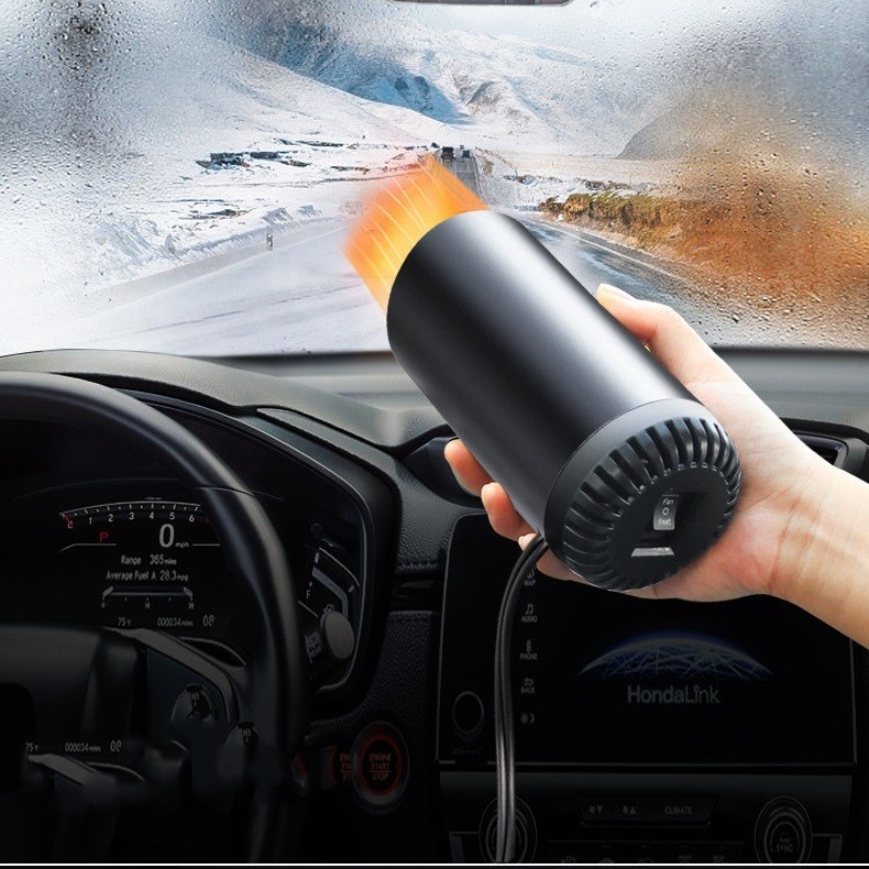 Car Heater Vehicle Heating Cooling Fan Portable Defrosting and Defogging Small Electrical Appliance Fun - Image 1