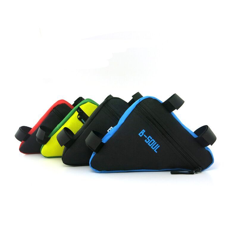 Saddle bag riding bicycle mountain bike bag triangle tool kit upper tube beam bag bicycle equipment accessories - Image 1