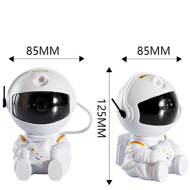 Mini Version Of Astronaut Star Projection Lamp Creative Gift Atmosphere Decorative Lamp Colorful Flowing Starry Night Light - Image 5