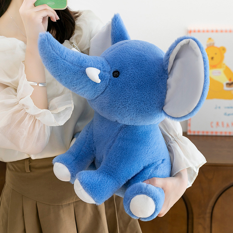 Cute Baby Tooth Elephant Doll Elephant Plush Toy Soothing - Image 1