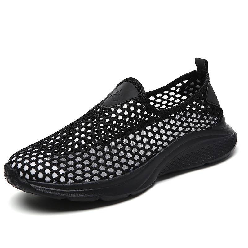 Summer Breathable Mesh Senior Walking Shoes