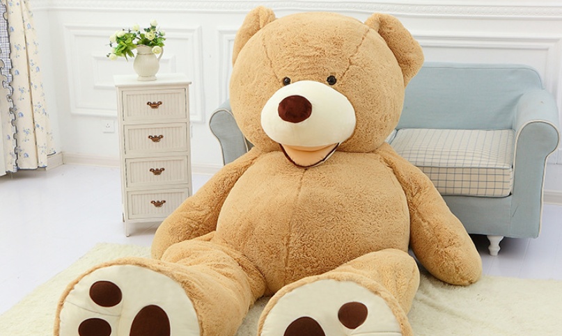 Giant Teddy Bear Plush Toy Huge  Soft Toys  Leather Shell - Image 22