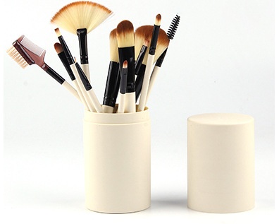 12pcs Makeup Brush Set Blush Eyeshadow Eyelash Highlighter Makeup Brush - Image 5