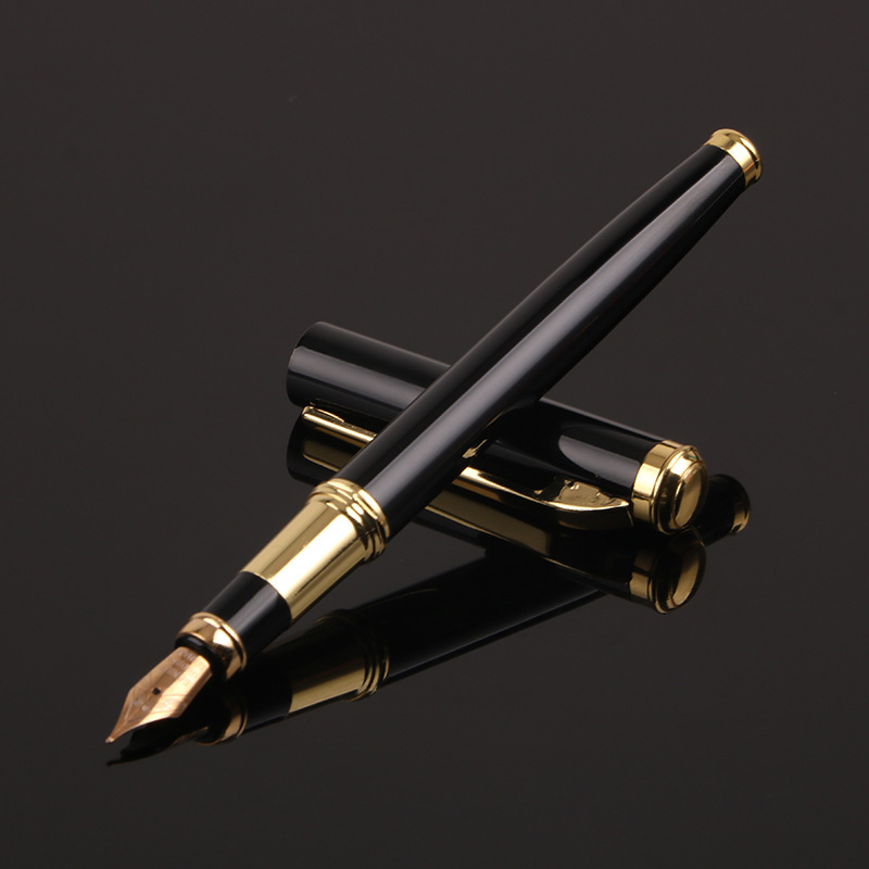 Business office students practice writing ink pen - Image 1