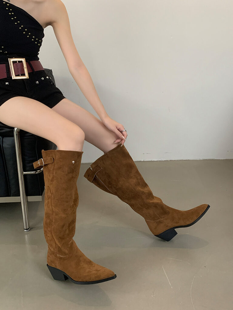European And American-style High Boots For Women