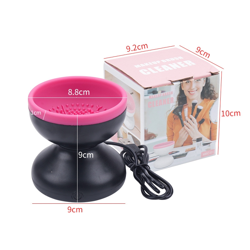Electric Makeup Brush Cleaner Machine Portable Automatic USB Cosmetic Brush Cleaner Tools For All Size Beauty Makeup Brushes Set - Image 13