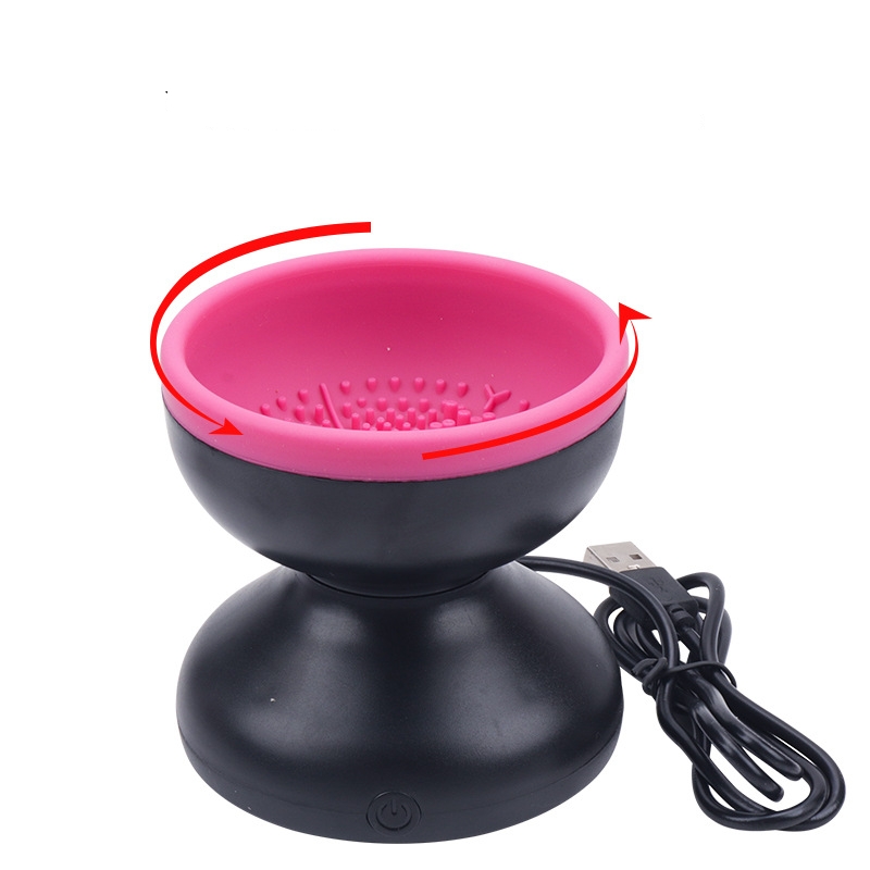Electric Makeup Brush Cleaner Machine Portable Automatic USB Cosmetic Brush Cleaner Tools For All Size Beauty Makeup Brushes Set - Image 12