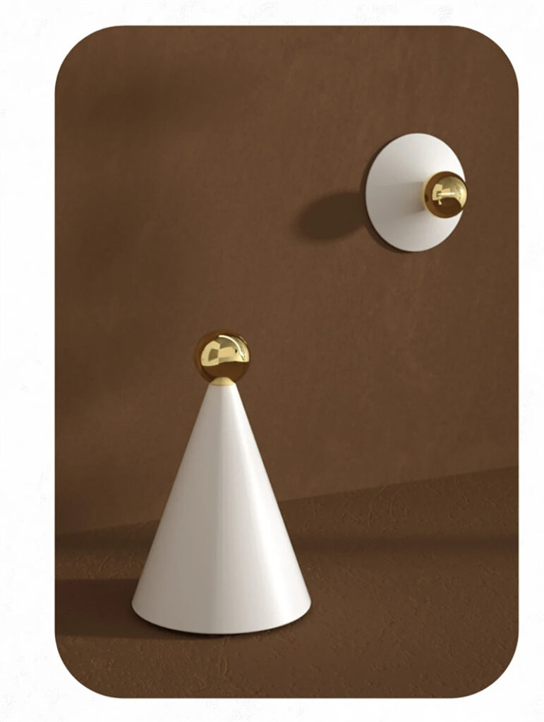 Reading Table Lamp Creative Geometric Desk Lamp Wireless Wall Lamp Multifunctional Magnetic Suction Small Night Light