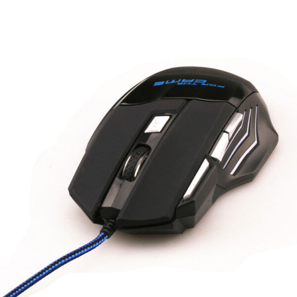 7-button Colorful Glowing USB Gaming Mouse - Image 11